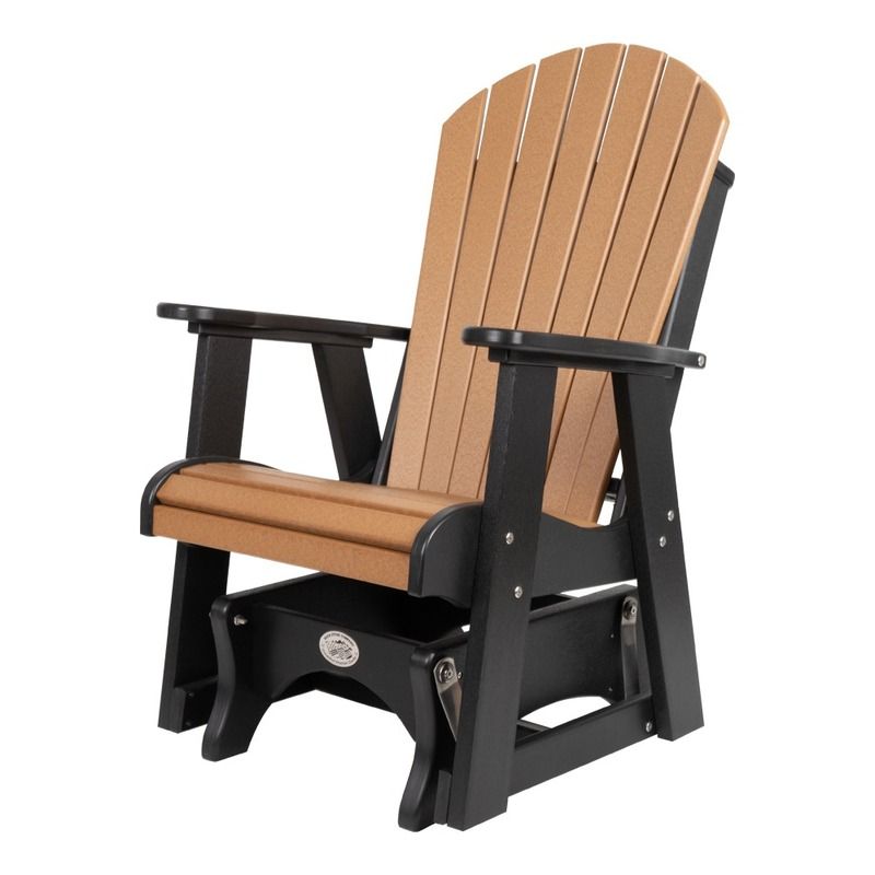 Outdoor Poly Furniture Fan Back Swivel Glider by Infinity Living - FF FBSG