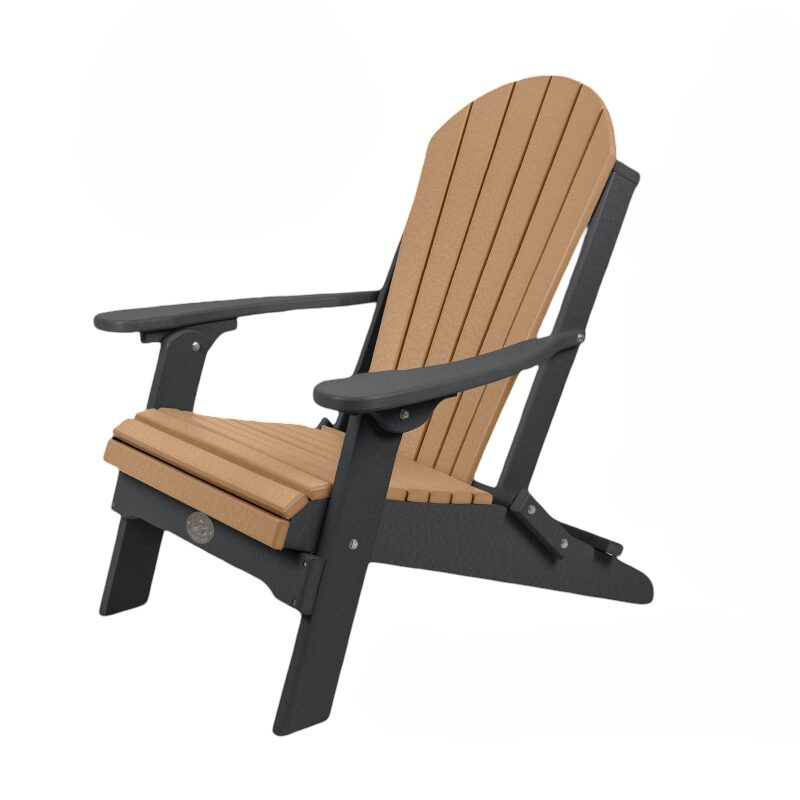 Outdoor Poly Furniture Fan Back Adirondack Folding Chair by Infinity Living - FF FC